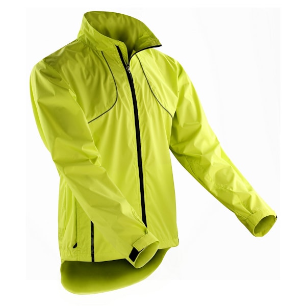 Spiro Unisex Adult Crosslite Track Jacket M Neon Lime Green Neon Lime Green M