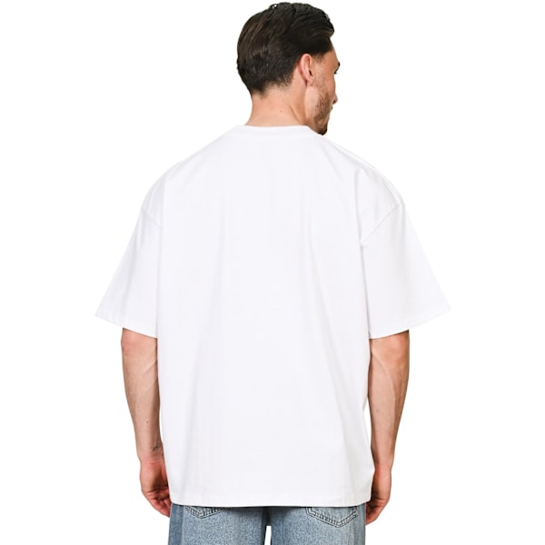 Casual Classics Unisex Vuxen Supreme Ekologisk Kammad Förlängd Ne White M