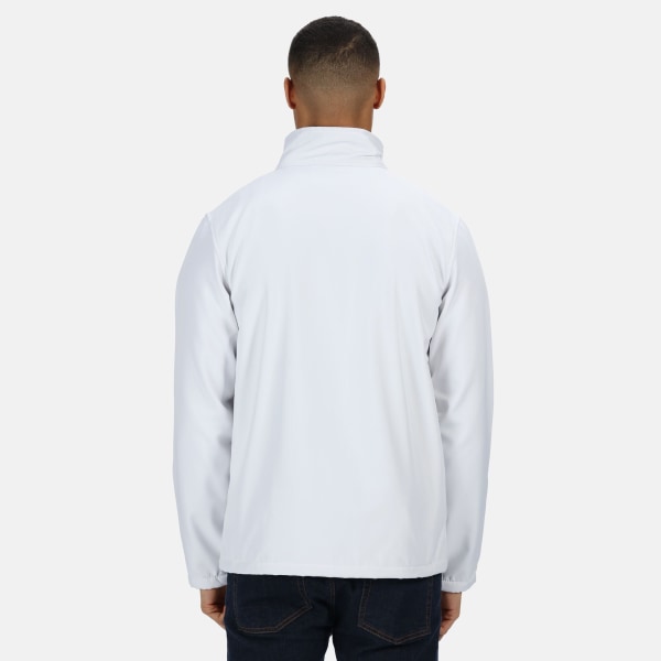 Regatta Standout Mens Ablaze Printable Softshell Jacket XL Whit White/Light Steel XL