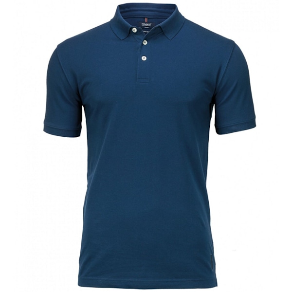 Nimbus Harvard Stretch Deluxe Poloskjorta 4XL Indigo Blå Indigo Blue 4XL