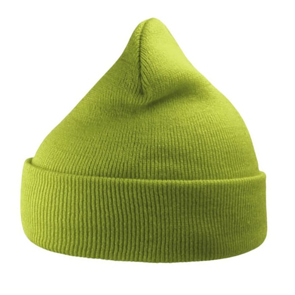 Atlantis Wind Dubbelskiktsmössa med uppvikning One Size Lime Lime One Size