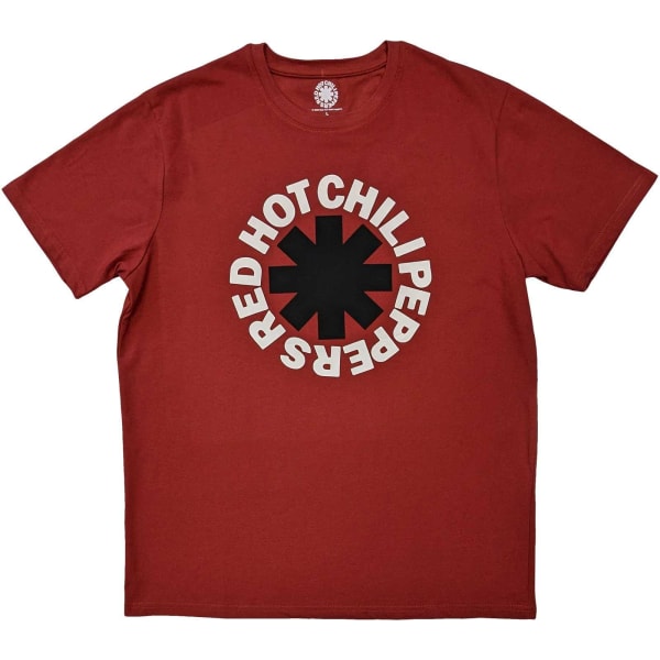 Red Hot Chilli Peppers Unisex Asterisk T-shirt XL Röd Red XL