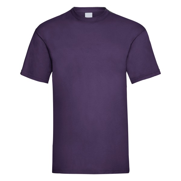 Herr Value Kortärmad Casual T-shirt XX Large Grape Grape XX Large