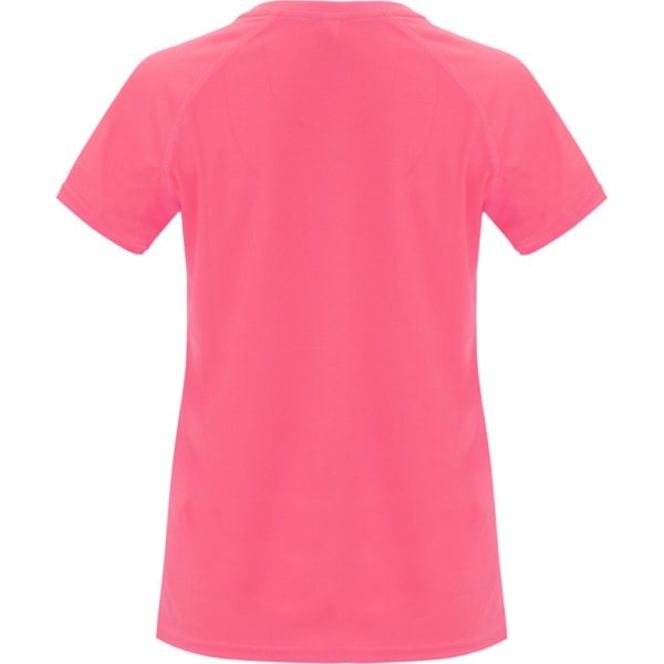 Roly Dam/Kvinnor Bahrain Kortärmad Sport T-Shirt M Fluor Fluorescent Lady Pink M