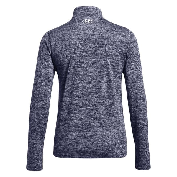 Under Armour Dam Tech Textured Half Zip Top 10 UK Mid Midnight Navy 10 UK