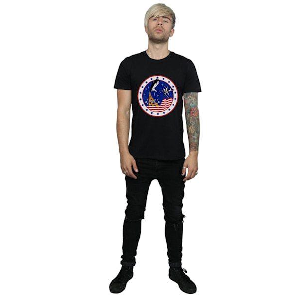 NASA Classic Rocket 76 T-shirt L Svart Black L