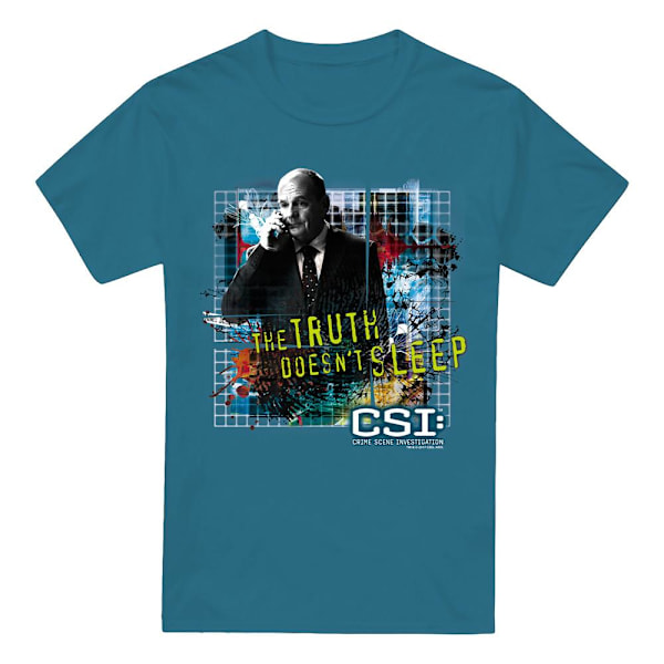 CSI Herr Truth Doesn´t Sleep T-Shirt L Slate Slate L