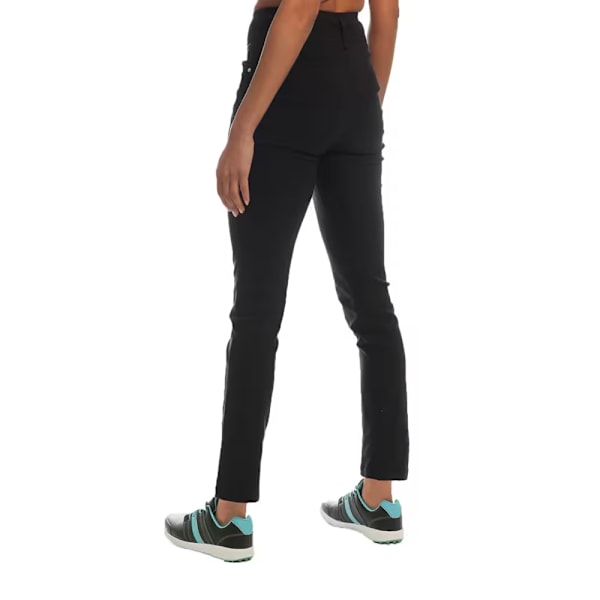 Island Green Kvinnors/Damers Snabbtorkande Stretchbyxor 10 UK S Svart Black 10 UK S