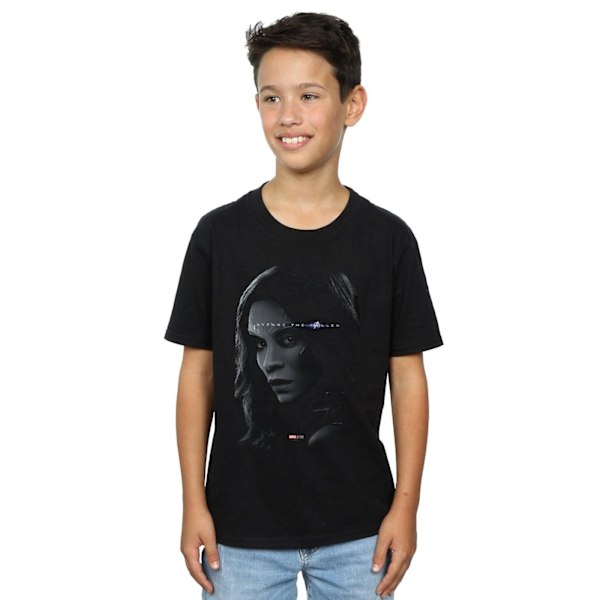 Marvel Boys Avengers Endgame Avenge The Fallen Gamora T-Shirt 5 Black 5-6 Years