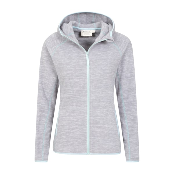 Mountain Warehouse Dam/Dam Lleyn II Melange Full Zip Hoodie Grey 10 UK