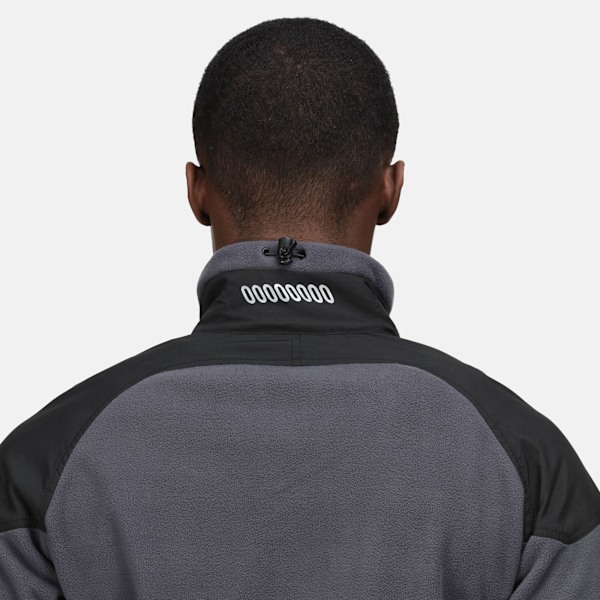 Regatta Broadstone Full Zip Fleecejacka XXL Seal Grey för män Seal Grey XXL