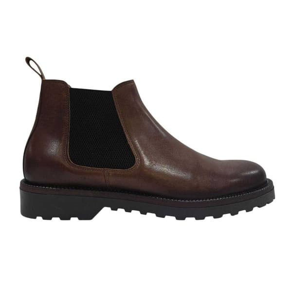 Nicholas Deakins Herr Republic Suede Flat Chelsea Boots 9 UK Tan Tan 9 UK