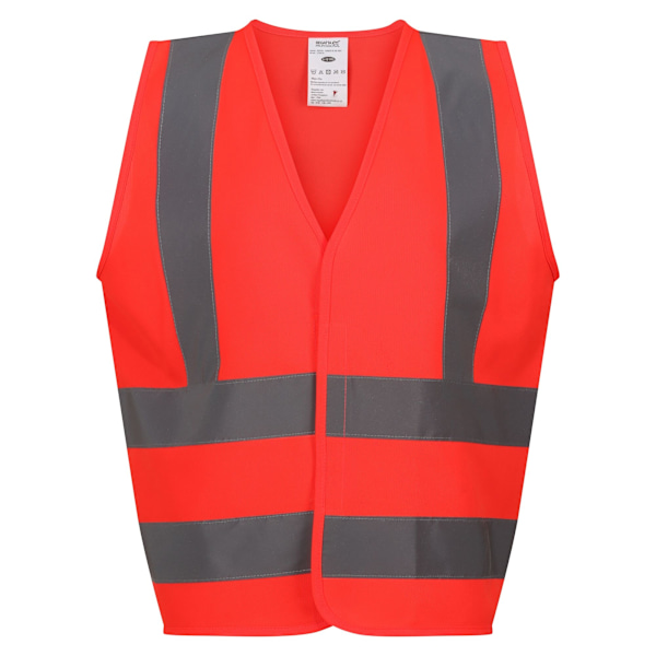 Regatta Professional Barn/Barn Hi-Vis Västar 32In Fluorescerande Röd Fluro Red 32In