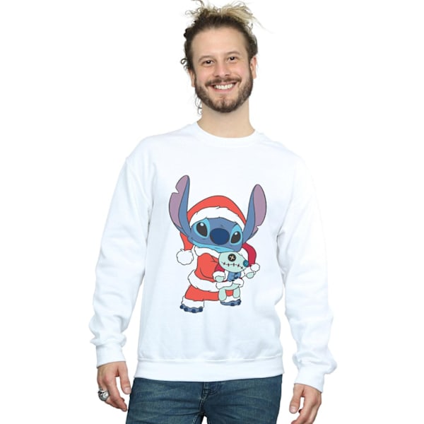 Disney Herr Lilo And Stitch Stitch Jultröja M Vit White M