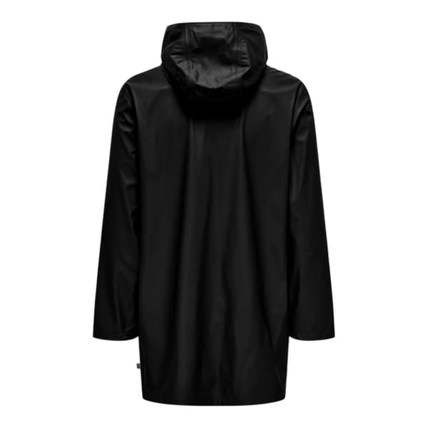 Only Herr Vattenavvisande Vanlig Regnrock S Svart Black S