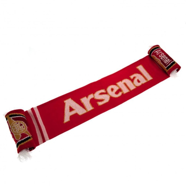 Arsenal FC Gunners Scarf One Size Röd/Vit Red/White One Size