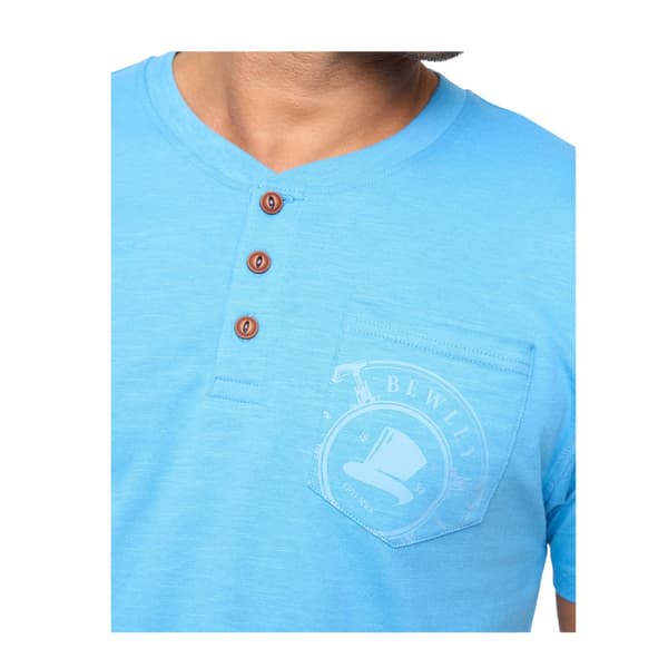 Bewley & Ritch Herr Garside T-shirt M Blå Blue M