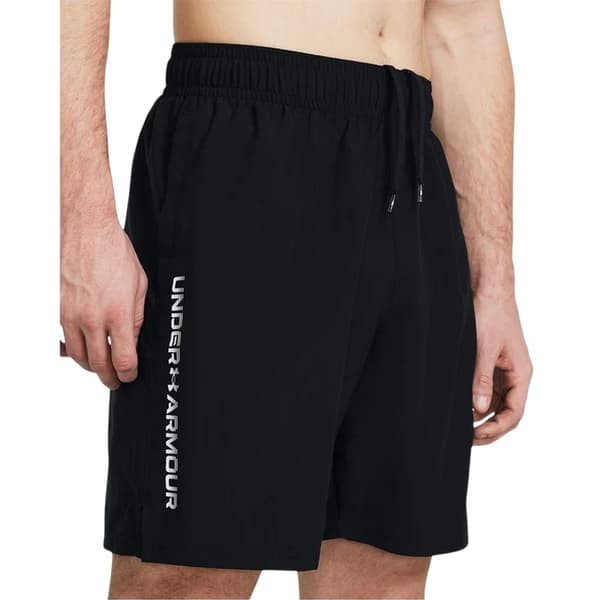 Under Armour Herr Wordmarks Vävd Tech Shorts M S Svart/Vit Black/White M S