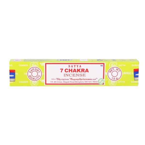 Something Different Seven Chakra rökelsepinnar (förpackning med 120) O Multicoloured One Size
