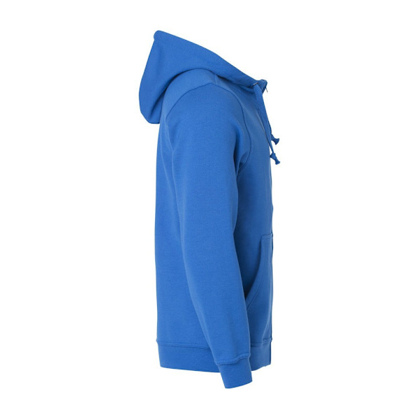 Clique Herr Basic Full Zip Hoodie S Royal Blue Royal Blue S