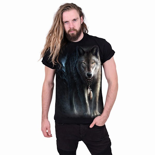 Spiral Direct Unisex Adult From Darkness T-shirt med korta ärmar Black S