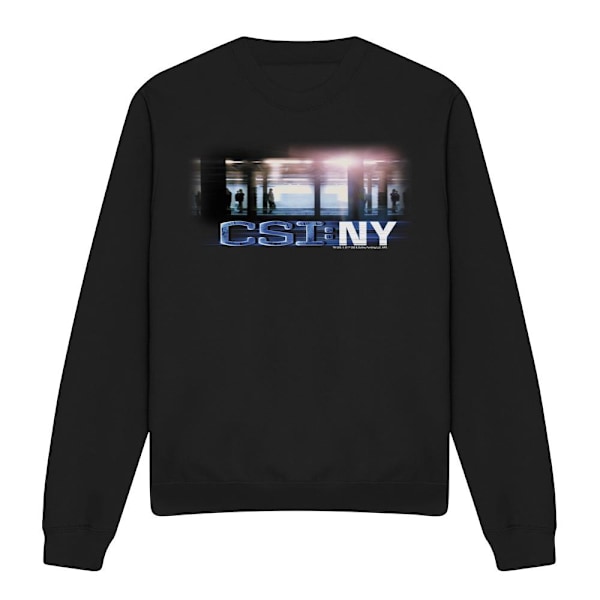 CSI Unisex Vuxen New York Subway Sweatshirt XL Svart Black XL