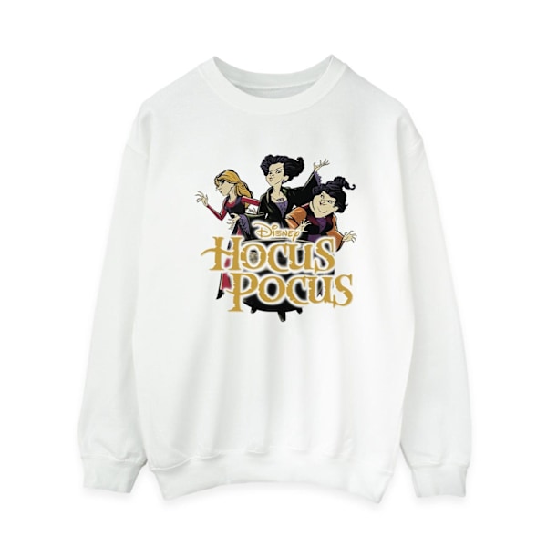 Hocus Pocus Dam/Dam Strike A Pose Sweatshirt 4XL Vit White 4XL
