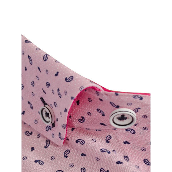 Bewley & Ritch Herr Blanca Kortärmad Skjorta S Rosa Pink S