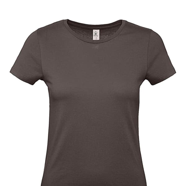 B&C Dam #E150 T-shirt M Bear Brown Bear Brown M