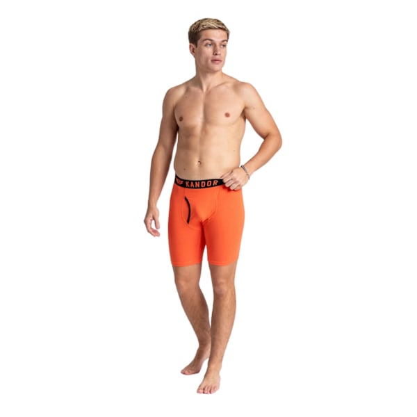 Kandor Herr Trunken Boxershorts (3-pack) S Orange Orange S