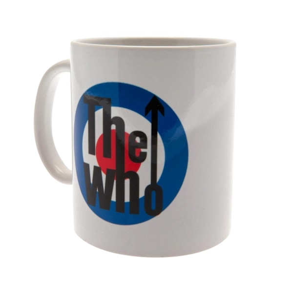 The Who Target Logomugg En Storlek Vit/Blå/Röd/Svart White/Blue/Red/Black One Size