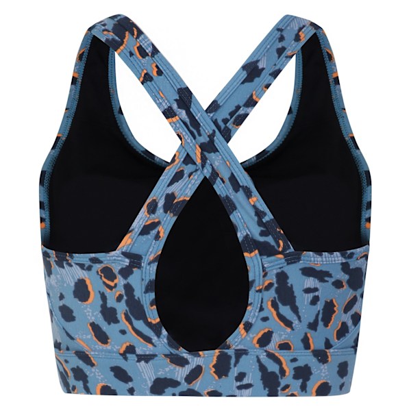 Dare 2B Swift II Sportbehå för Kvinnor/Dam i Djurprint Storlek XS Niaga Niagara Blue XS