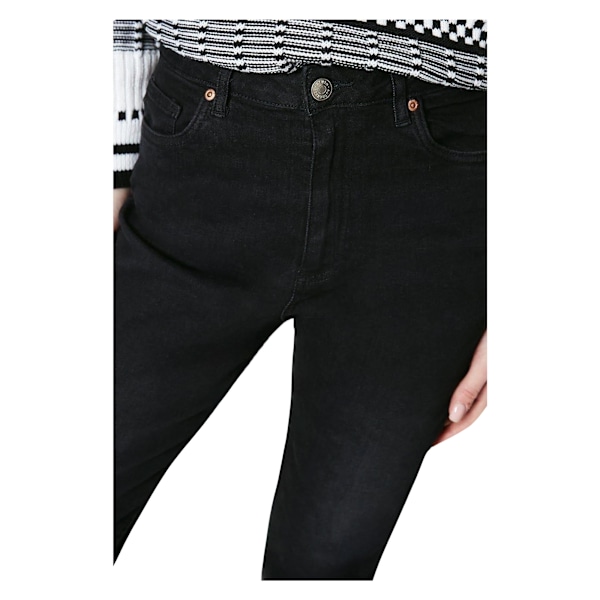 Dorothy Perkins Dam/Dam Comfort Slim Mom Jeans 8 UK Svart Black 8 UK