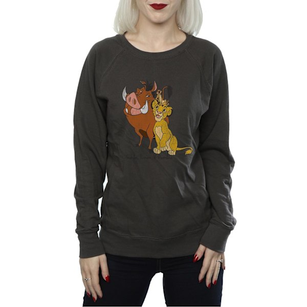 Lejonkungen Dam/Dam Classic Simba Timon & Pumba Heather Light Graphite M