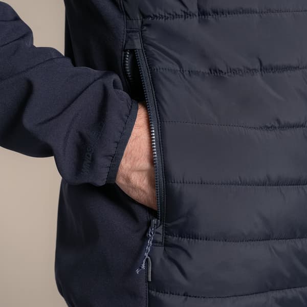 Craghoppers Herr Expert Compresslite Hybridjacka L Mörkblå Dark Navy L