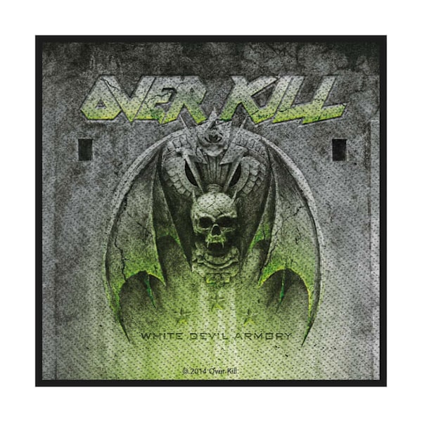 Overkill White Devil Armoury Patch One Size Grå/Grön Grey/Green One Size