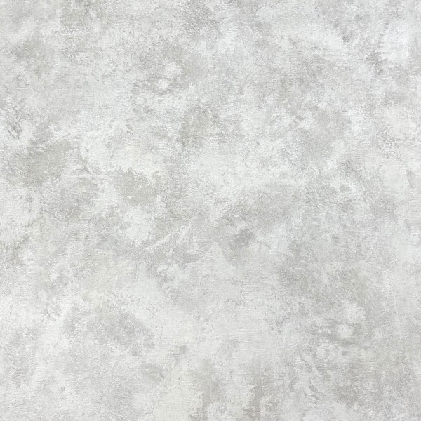 World of Wallpaper Luxe Collection Concrete Effect Vinyl Textur Silver 10m x 0.5m