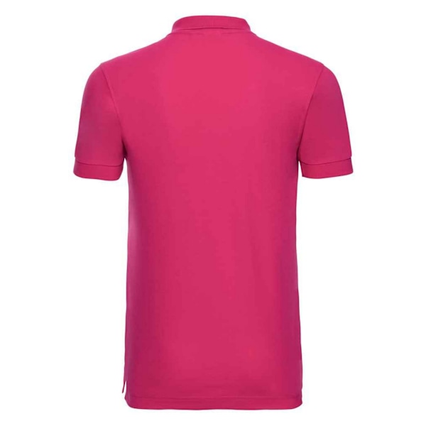 Russell Herr Pique Stretch Poloshirt XL Fuchsia Fuchsia XL
