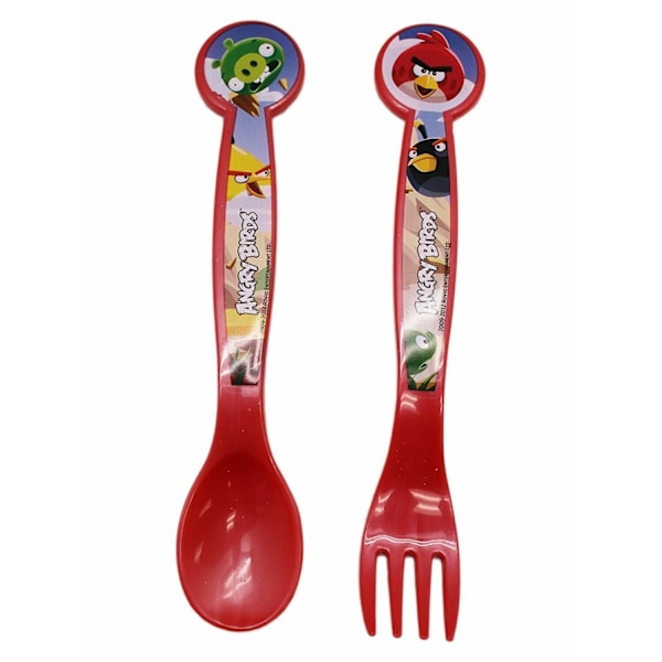 Angry Birds Bestickset (2-pack) One Size Röd Red One Size