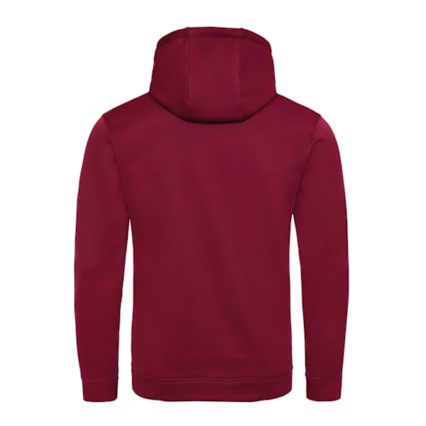 Awdis Unisex Vuxen Polyester Sport Hoodie L Bourgogne Burgundy L