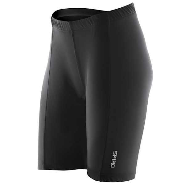 Spiro Dam/Kvinnors Vadderade Cykelkläder / Cykelshorts M Svart Black M