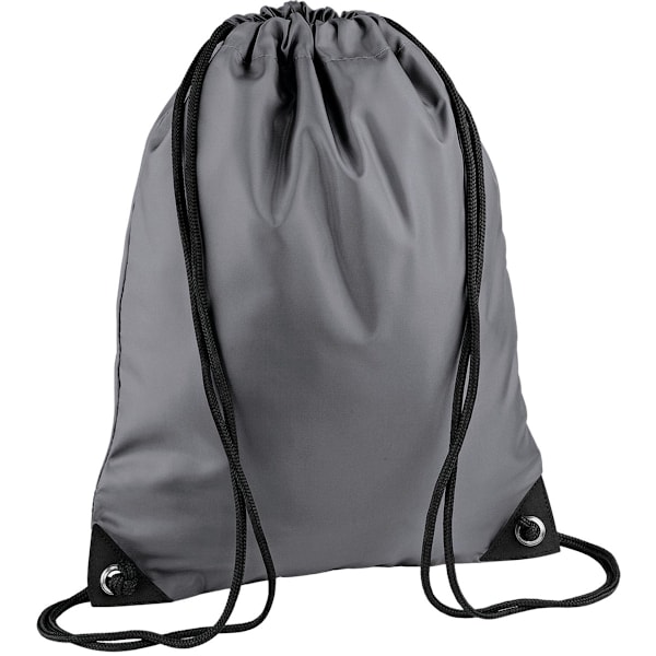 Bagbase Premium Gymsac Vattentät Väska (11 Liter) One Size Graphite One Size