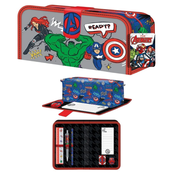 Avengers Hero Club Case Set (Pack med 6) One Size Multico Multicoloured One Size