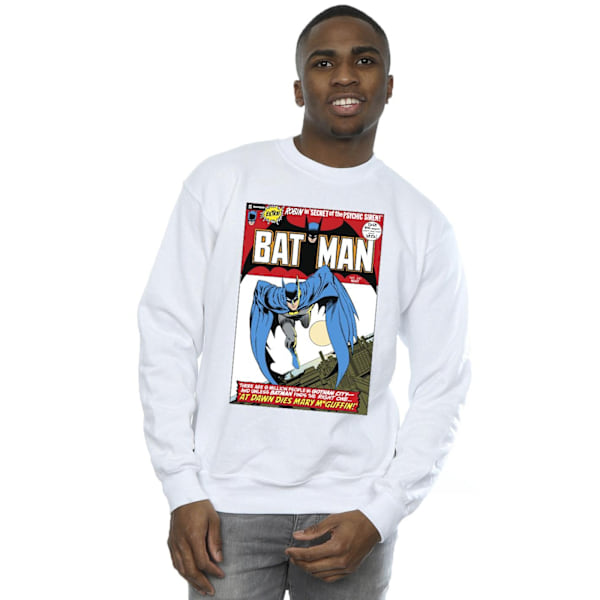 DC Comics Herr Löpartröja Batman Cover Sweatshirt M Vit White M