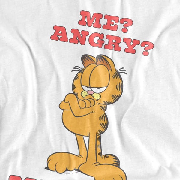 Garfield Herr Whatevs T-shirt L Vit White L