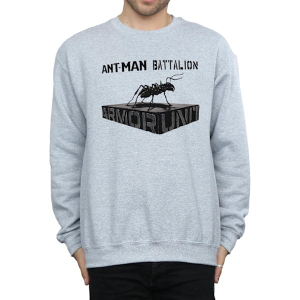 Marvel Herr Ant-Man Batallion Sweatshirt M Sports Grey Sports Grey M