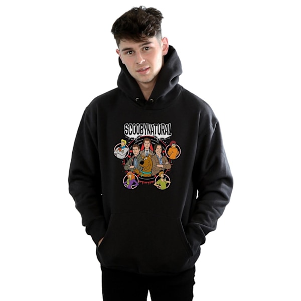 Scoobynatural Herrkaraktärer Stjärnhoodie M Svart Black M
