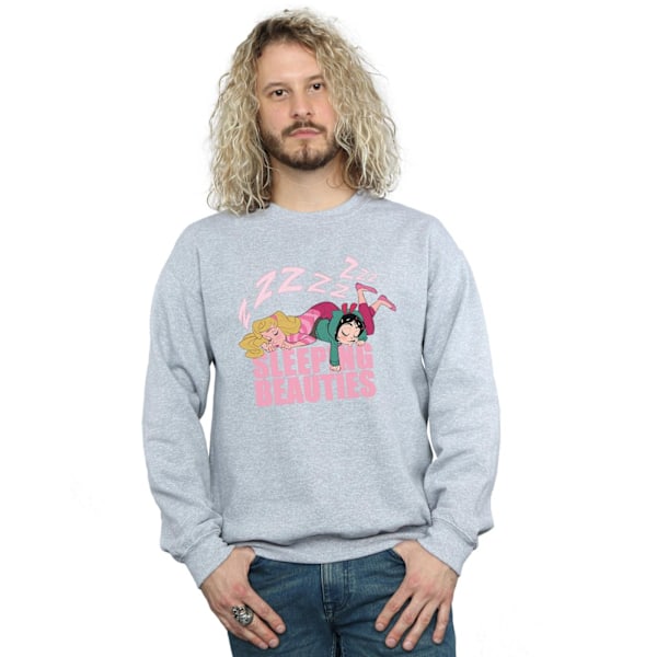 Disney Herr Wreck It Ralph Aurora Och Vanellope Sweatshirt M Sp Sports Grey M