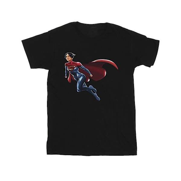 DC Comics Boys The Flash Supergirl T-shirt 5-6 år Svart Black 5-6 Years