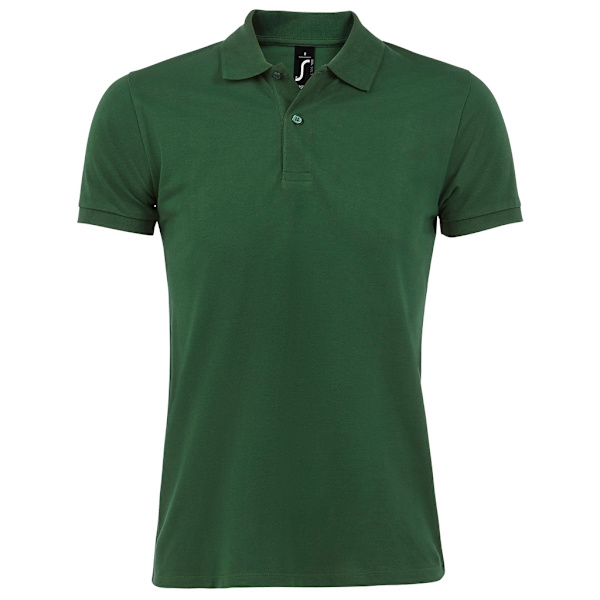 SOLS Herr Perfect Pique Kortärmad Poloskjorta M Flaskgön Bottle Green M